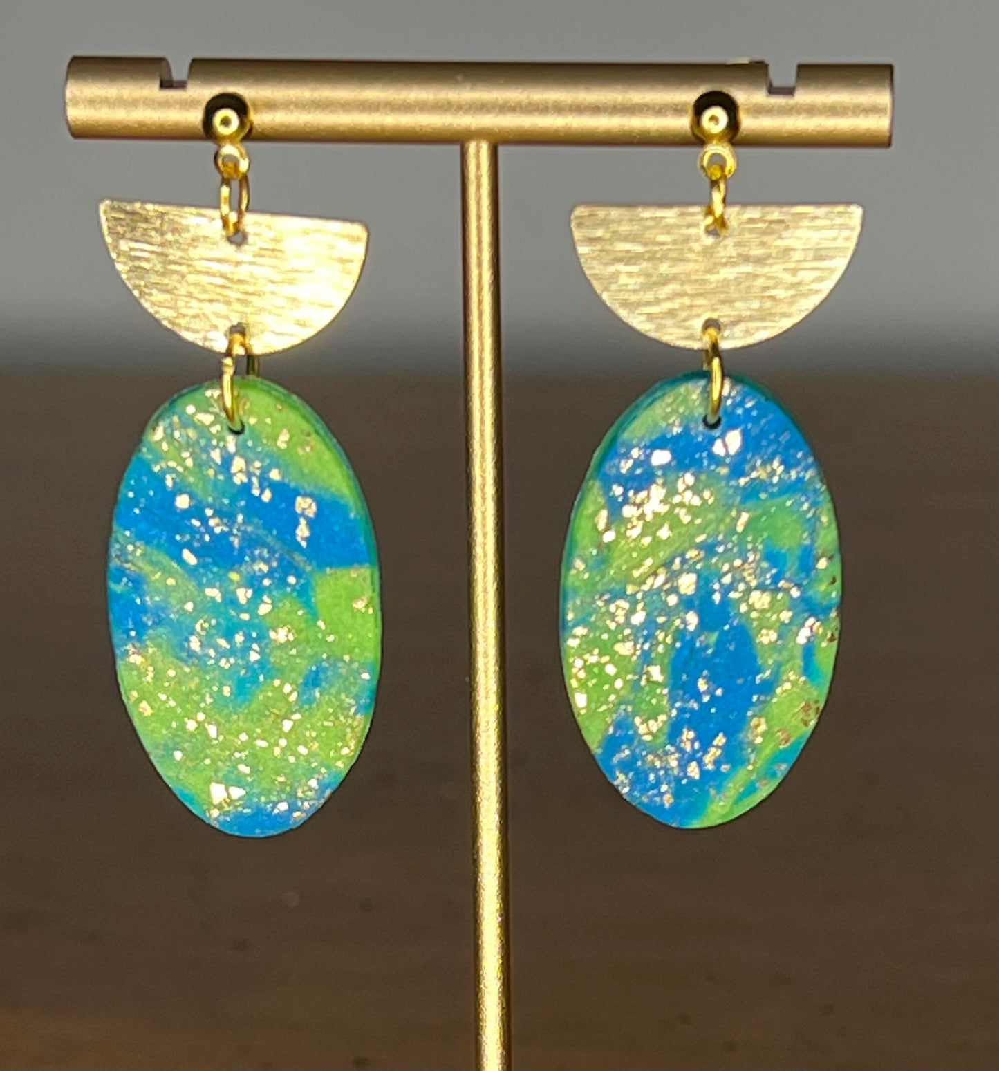Gaia Inspired dangling earrings