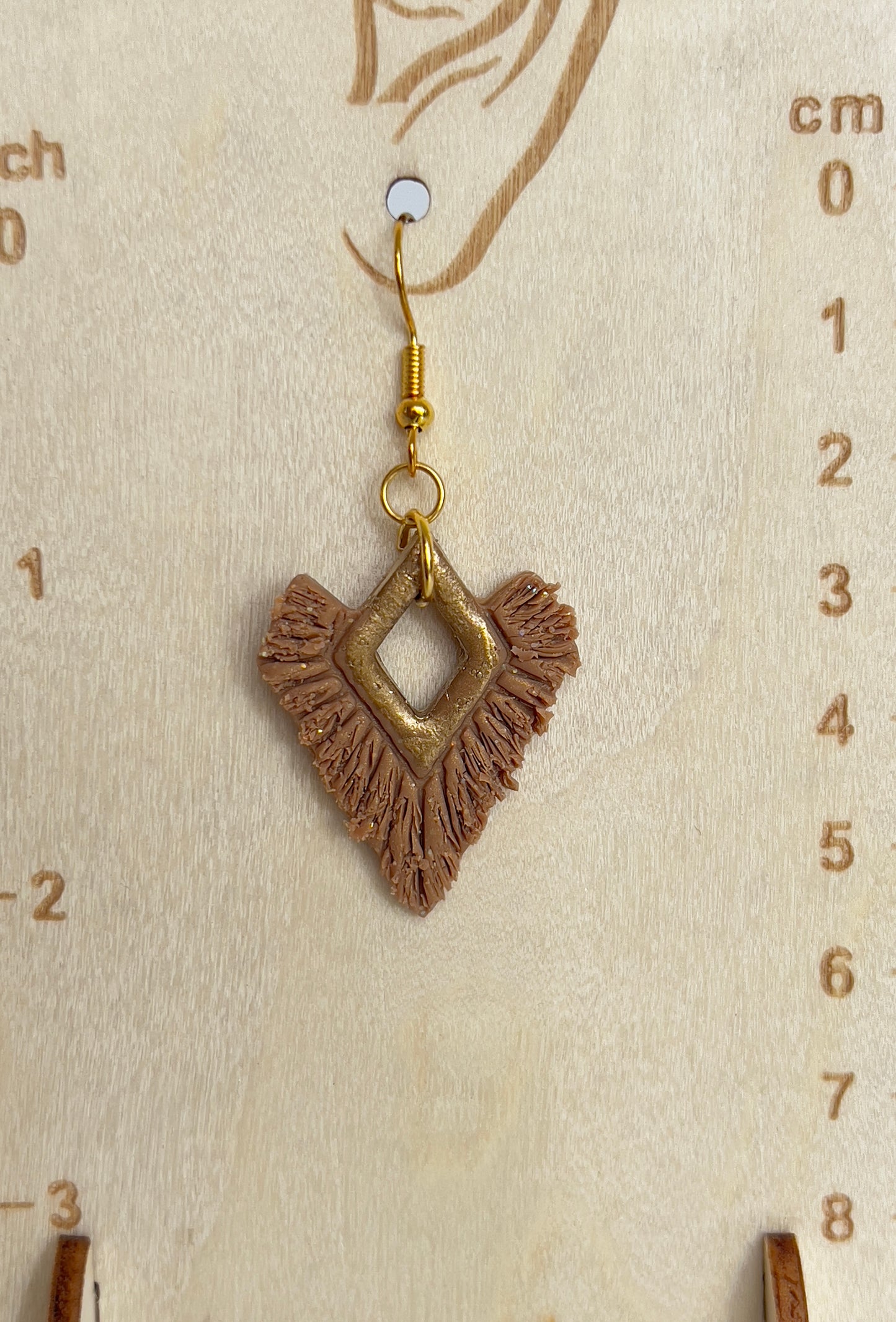 Macrame Dangling Earrings