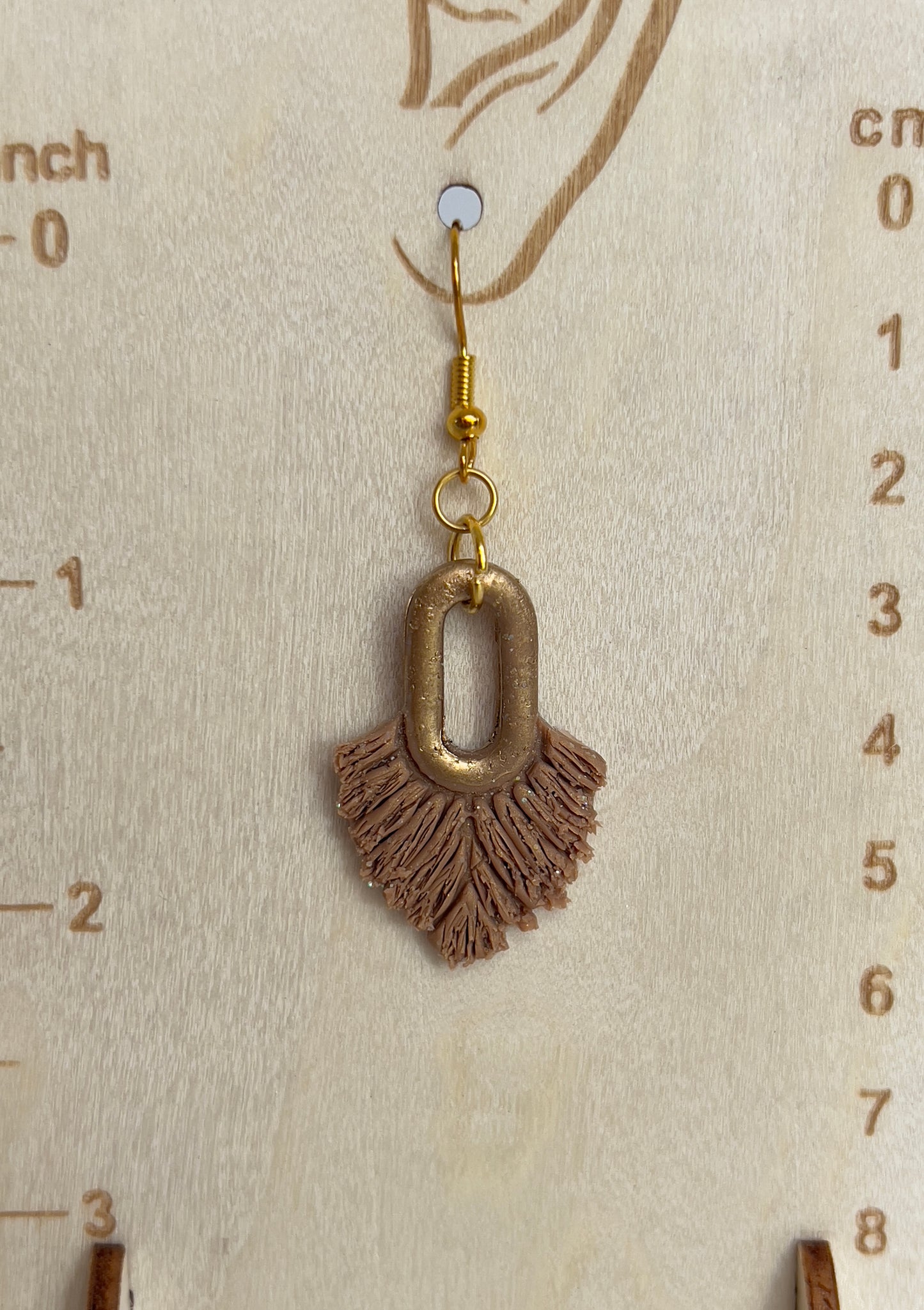 Macrame lightweight earrings